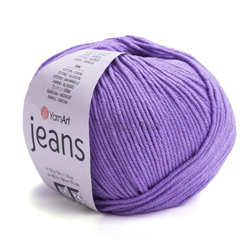 Włóczka Jeans 72 fiolet