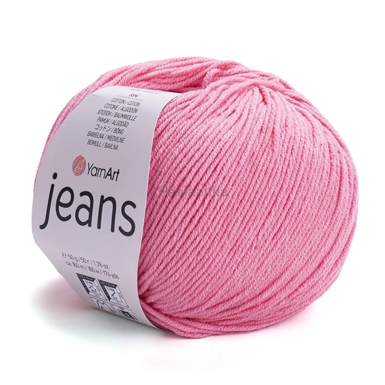 Włóczka Jeans 78 różowy