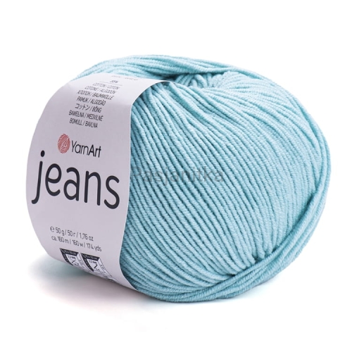 Włóczka Jeans 81 lazurowy