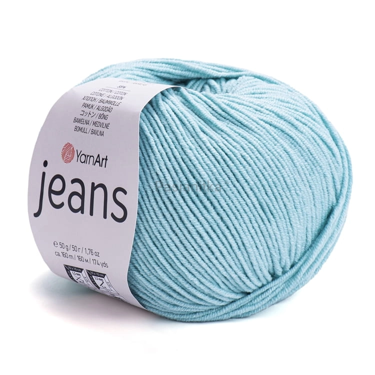 Włóczka Jeans 81 lazurowy