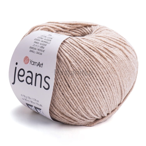 Włóczka Jeans 87 cappuccino