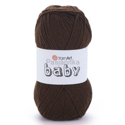 Włóczka Baby Yarn Art 1182 brązowy
