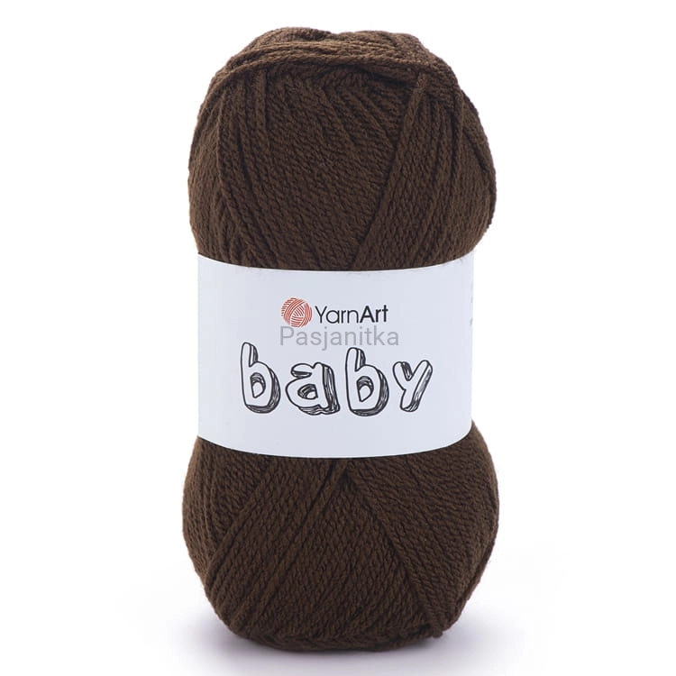 Włóczka Baby Yarn Art 1182 brązowy