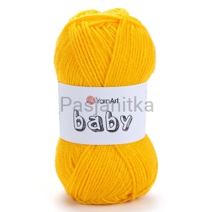 Włóczka Baby Yarn Art 32 żółty