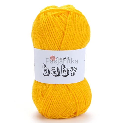 Włóczka Baby Yarn Art 32 żółty