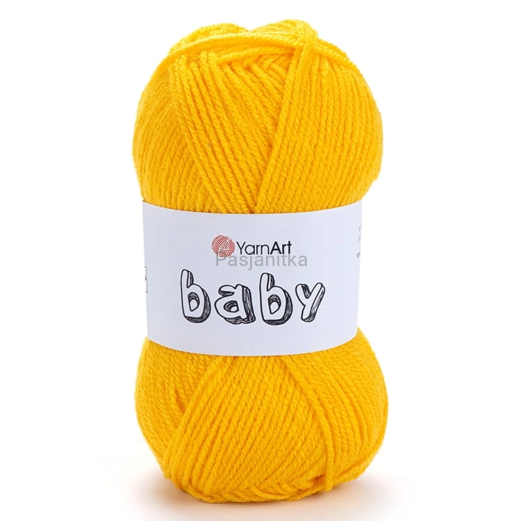 Włóczka Baby Yarn Art 32 żółty