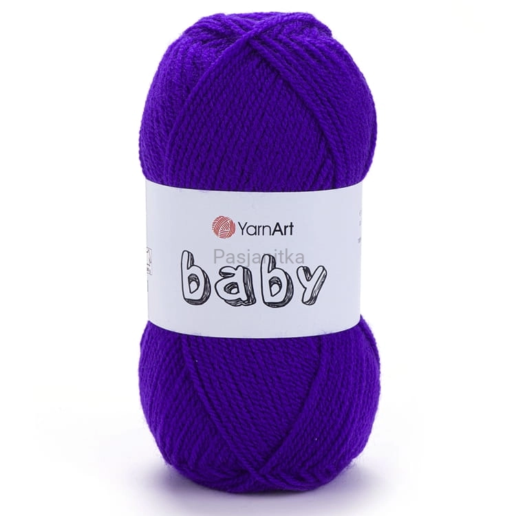 Włóczka Baby Yarn Art 203 fiolet