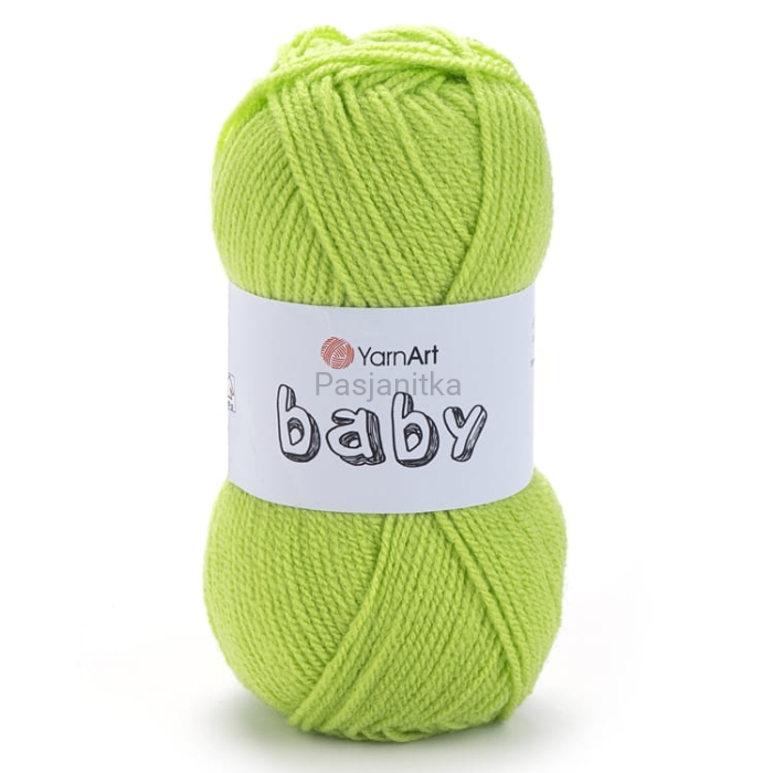 Włóczka Baby Yarn Art 13854 jasny zielony