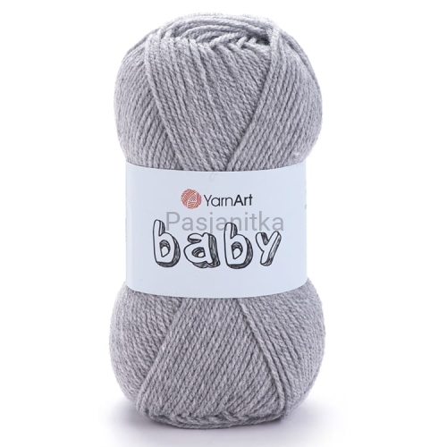 Włóczka Baby Yarn Art 195 szary