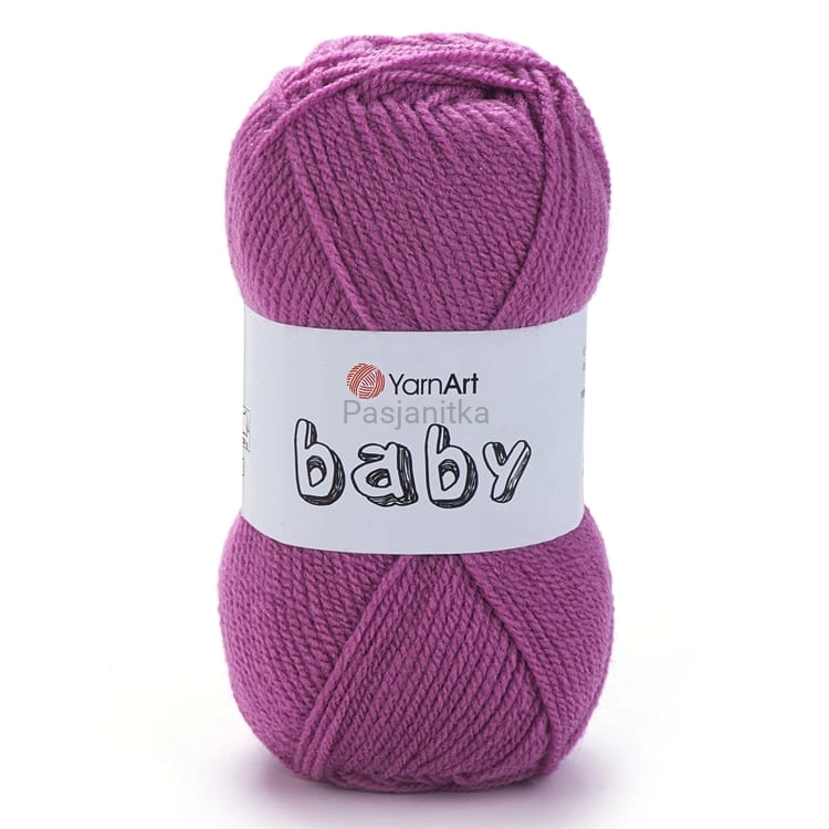 Włóczka Baby Yarn Art 560 brudny róż