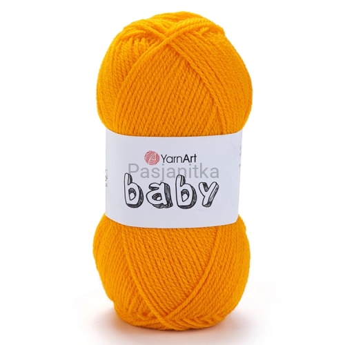 Włóczka Baby Yarn Art 586 żółty
