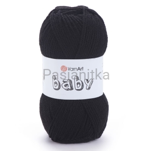 Włóczka Baby Yarn Art 585 czarny