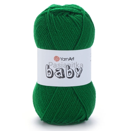 Włóczka Baby Yarn Art 338 zielony
