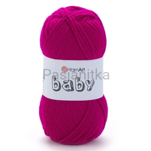 Włóczka Baby Yarn Art 8041 amarant
