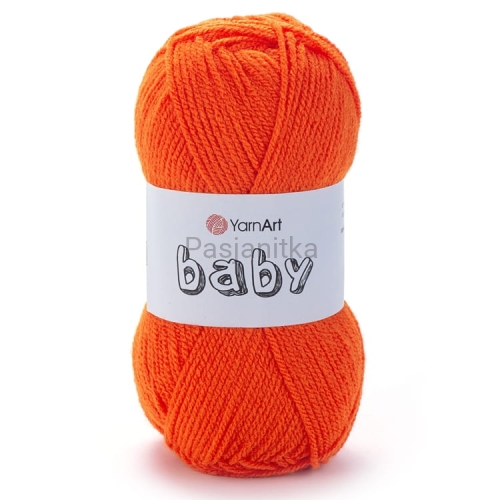 Włóczka Baby Yarn Art 8279 pomarańcz
