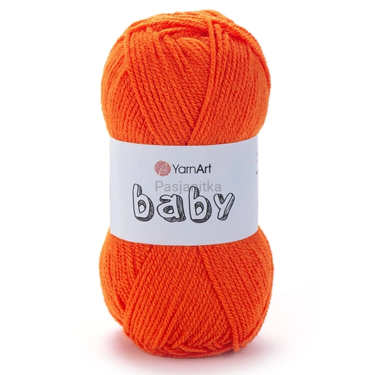 Włóczka Baby Yarn Art 8279 pomarańcz