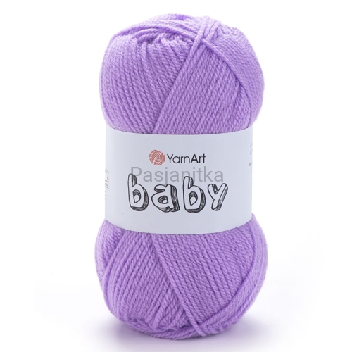 Włóczka Baby Yarn Art 9560 jasny fiolet