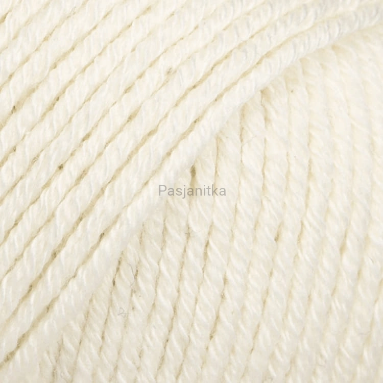Włóczki Drops Cotton Merino / 01 biały