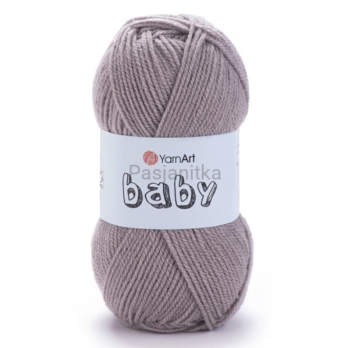 Włóczka Baby Yarn Art 857 szaro-beż