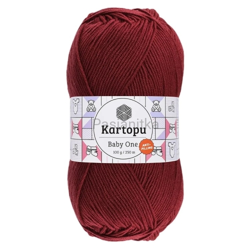 Włóczka Baby One 1105 bordo