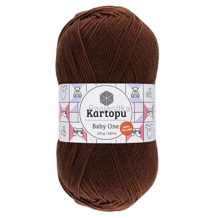 Włóczka Baby One 890 brąz