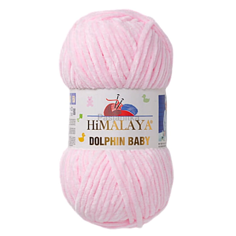 Włóczka Dolphin Baby 303 bardzo jasny róż