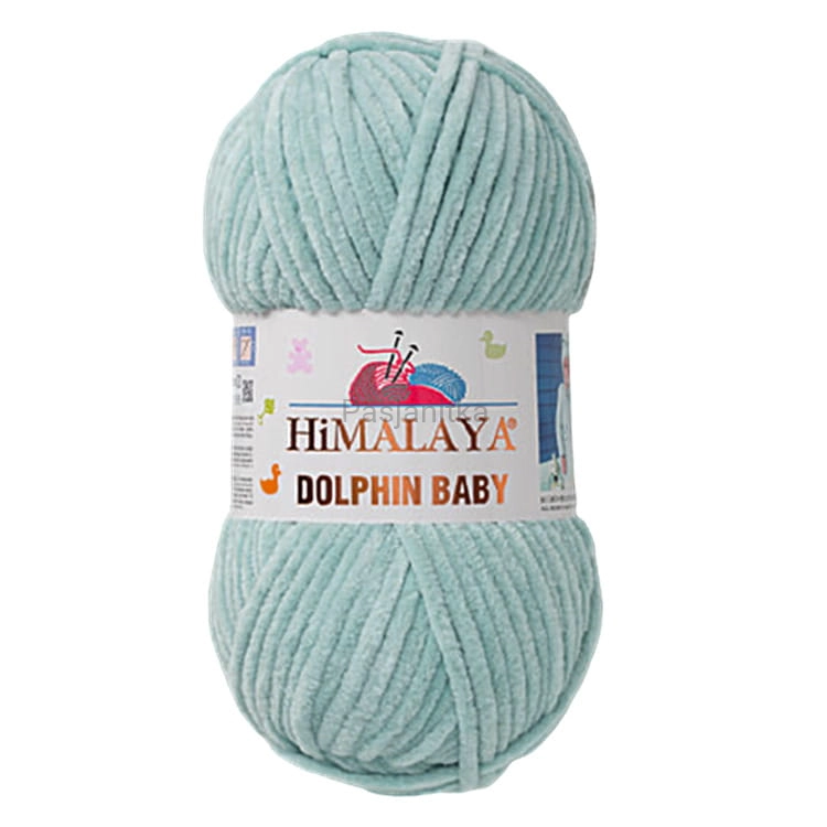 Włóczka Dolphin Baby 347 przygaszona mięta