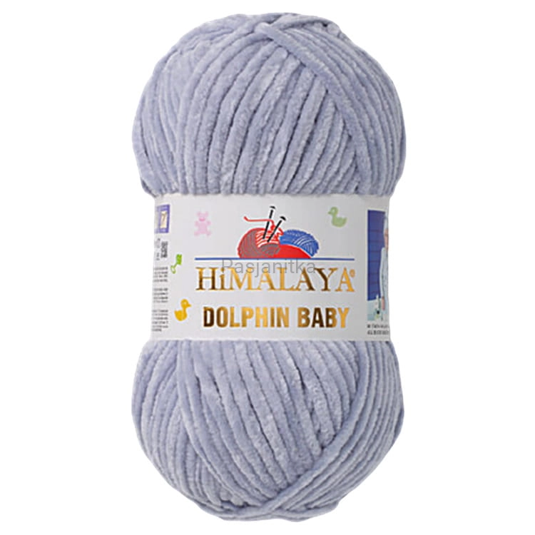 Włóczka Dolphin Baby 351 popielaty