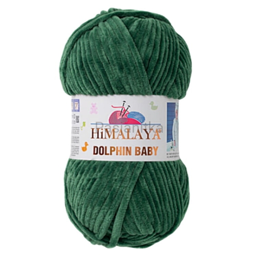 Włóczka Dolphin Baby 360 zielony