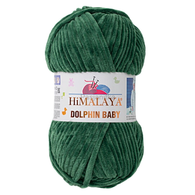 Włóczka Dolphin Baby 360 zielony