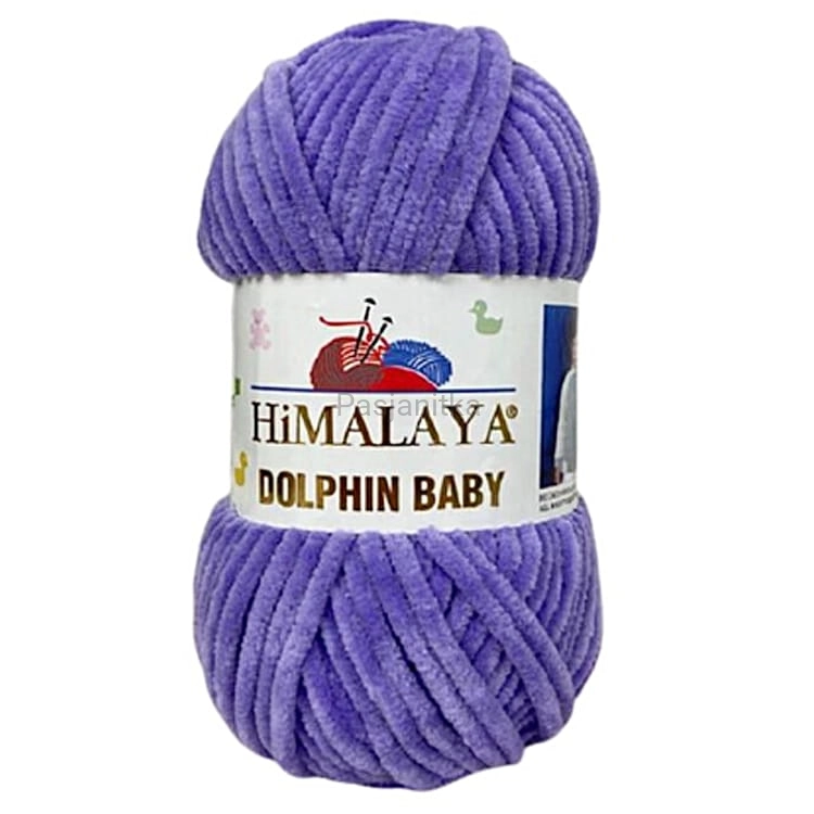 Włóczka Dolphin Baby 364 średni fiolet