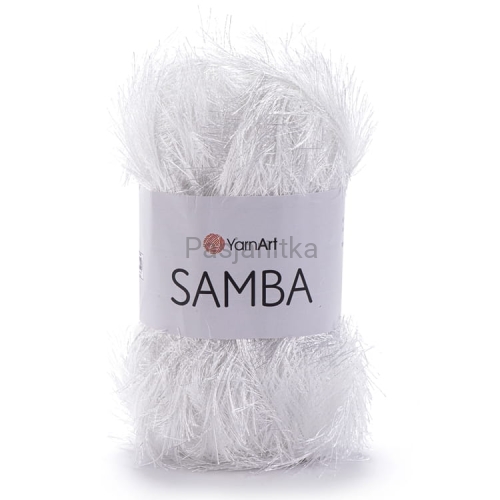 Włóczka Samba 01 biały