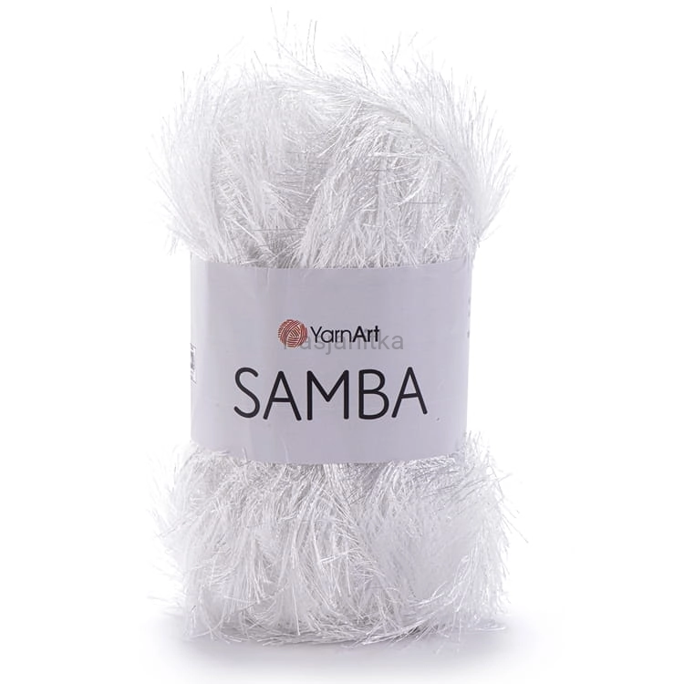 Włóczka Samba 01 biały