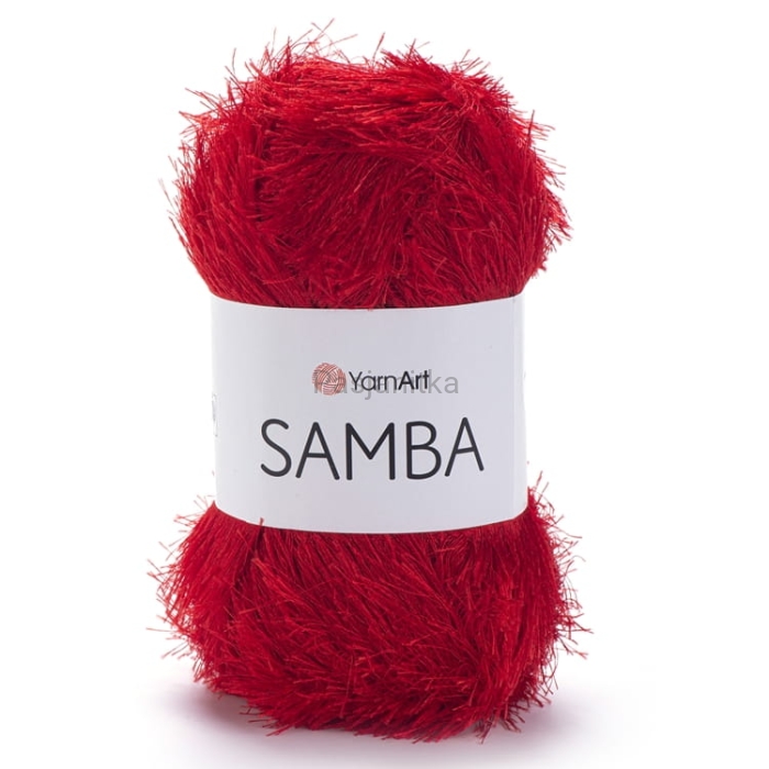 Włóczka Samba 156 czerwony