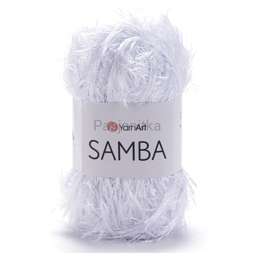Włóczka Samba 501 biel optyczna
