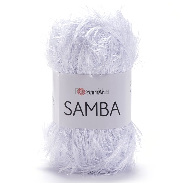 Włóczka Samba 501 biel optyczna