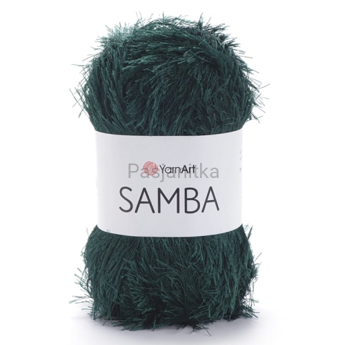 Włóczka Samba 590 butelkowa zieleń