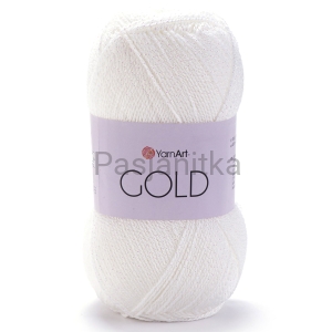 Włóczka Gold Yarn Art 9362 biały