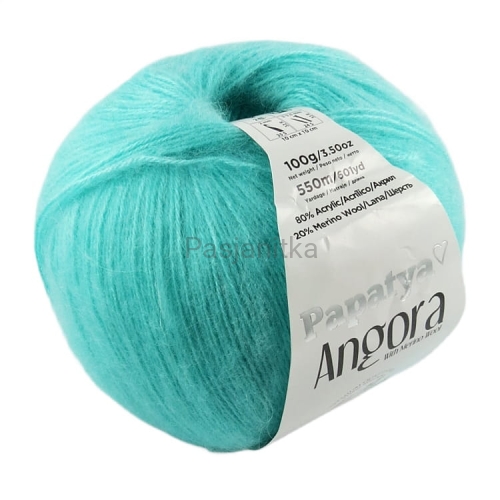 Włóczka Papatya Angora 5620 turkus