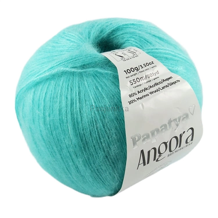 Włóczka Papatya Angora 5620 turkus