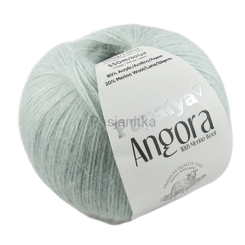 Włóczka Papatya Angora 5820 jasny popiel