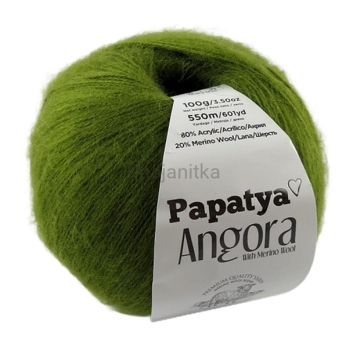 Włóczka Papatya Angora 6950 khaki