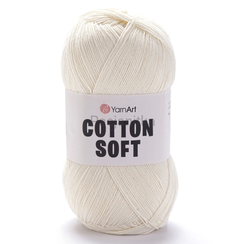 Włóczka Cotton Soft 03 ecru