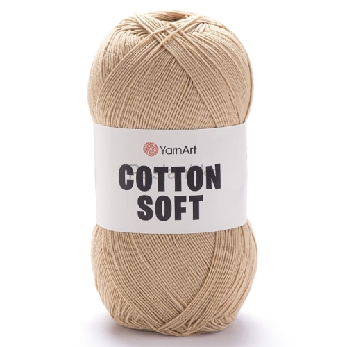 Włóczka Cotton Soft 07 ciepły beż