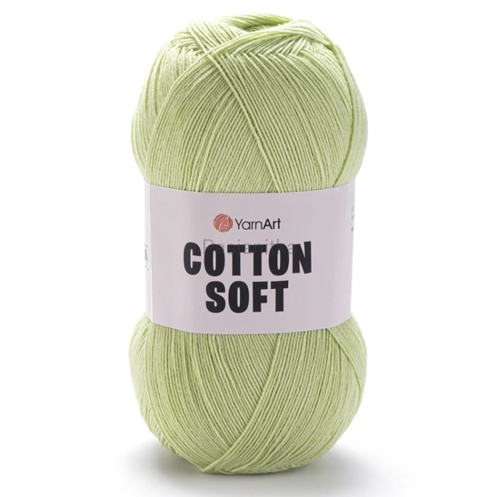 Włóczka Cotton Soft 11 jasny zielony