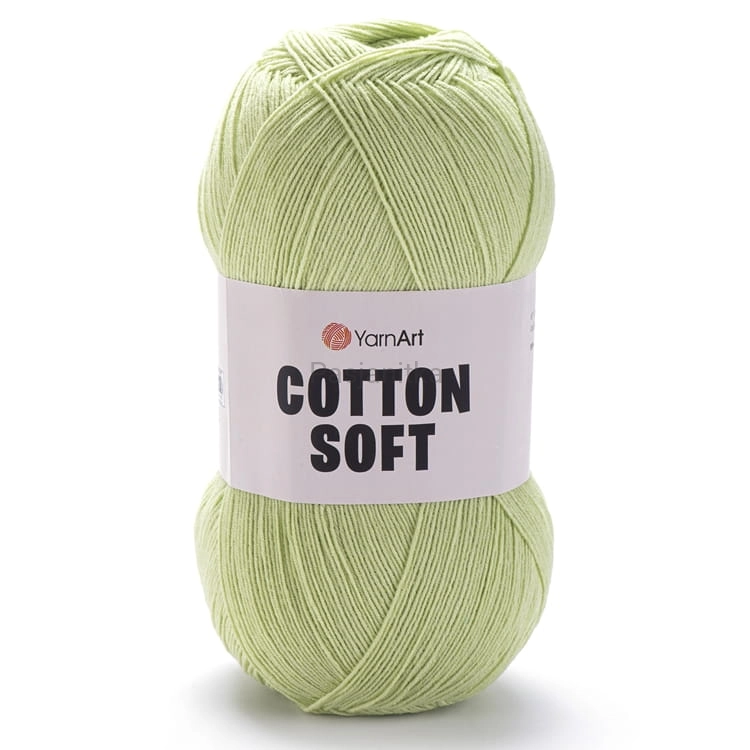 Włóczka Cotton Soft 11 jasny zielony