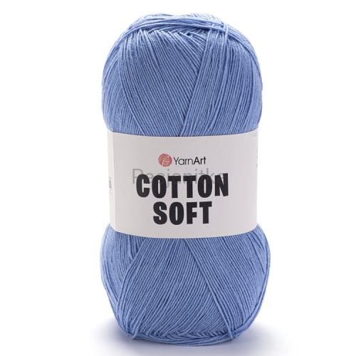 Włóczka Cotton Soft 15 niebieski