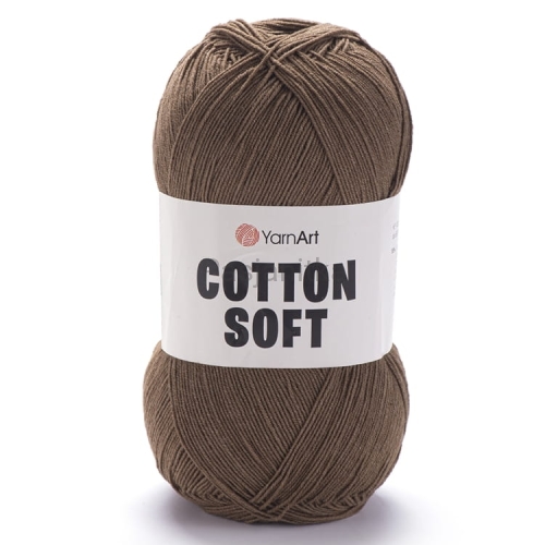 Włóczka Cotton Soft 40 brąz