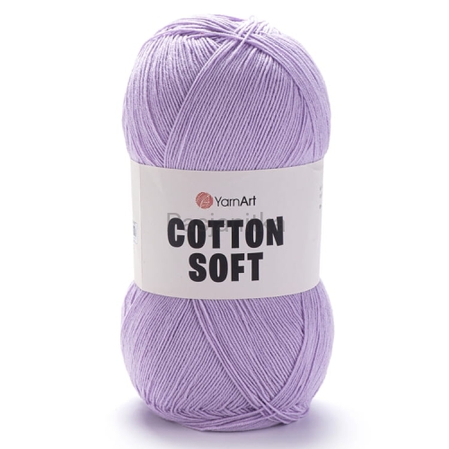 Włóczka Cotton Soft 19 jasny fiolet