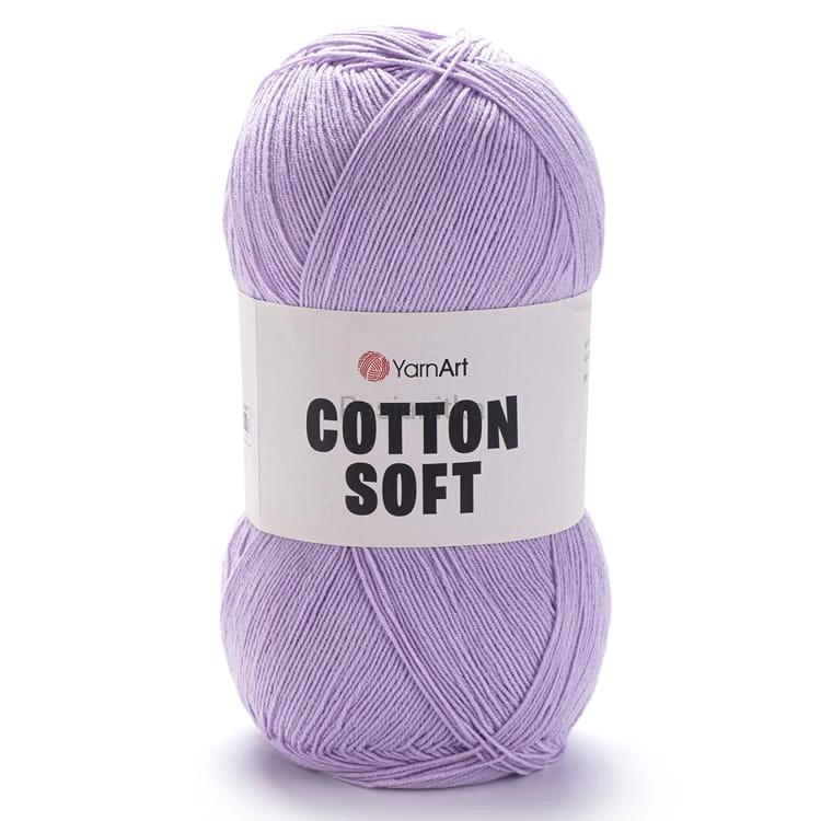Włóczka Cotton Soft 19 jasny fiolet